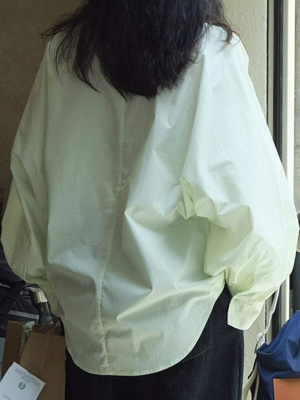 Oversized Long Sleeve Shirt