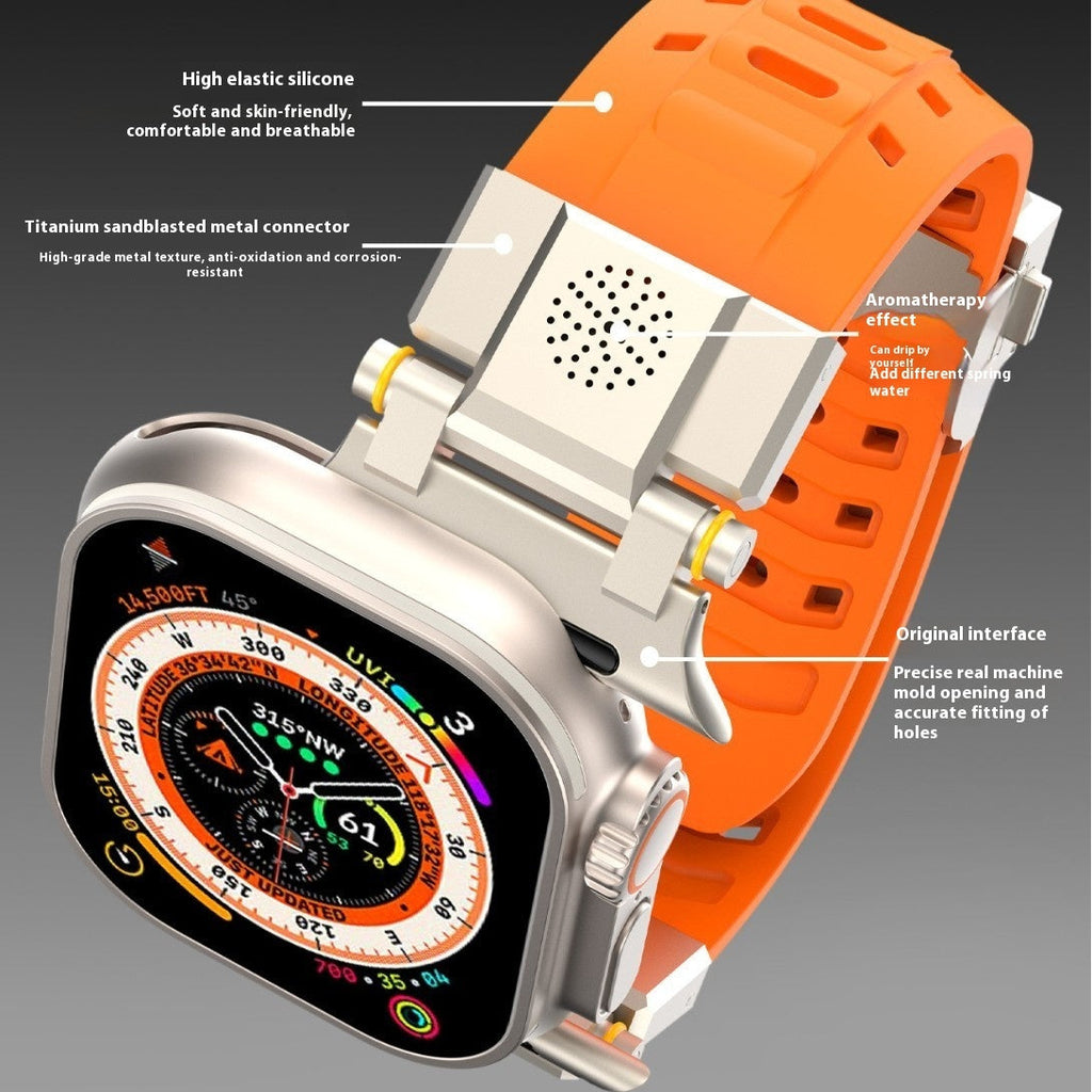 Metal Comes With Aromatherapy Watch Band