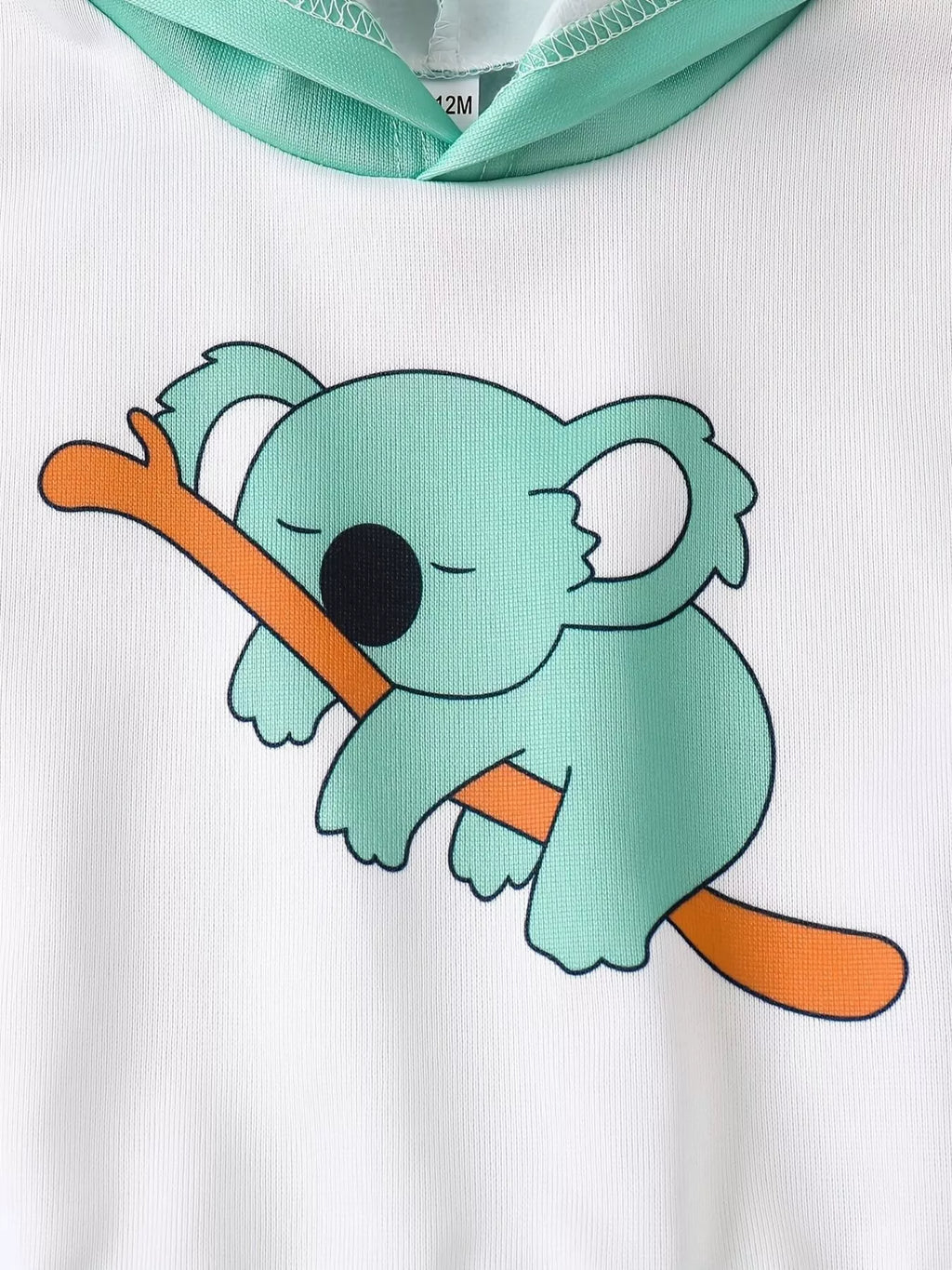 Children's Koala Graphic Hoodie & Pants Set