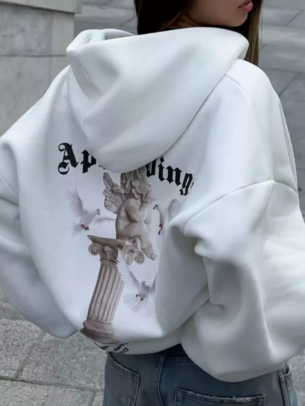Full Size Zip-Up Drop Shoulder Hoodie Plus Size