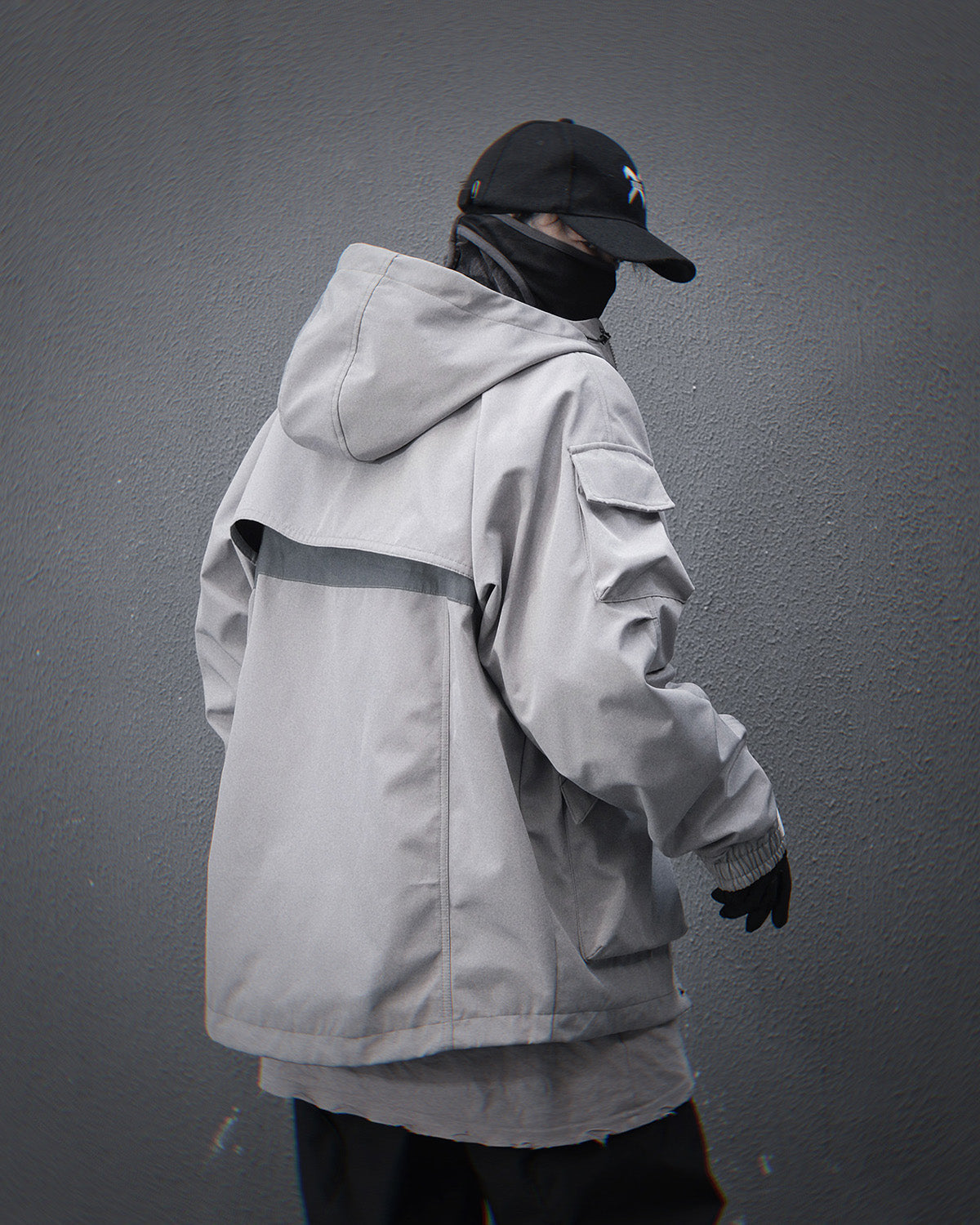 HiJ39 Grey Retaliation Jacket