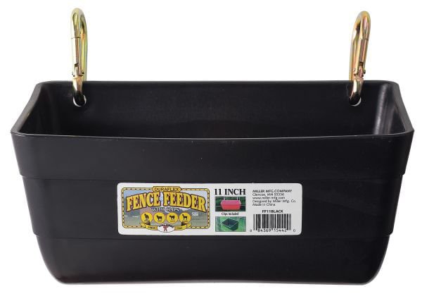 Little Giant Hanging Fence Feeder with Clips, 4 Quart