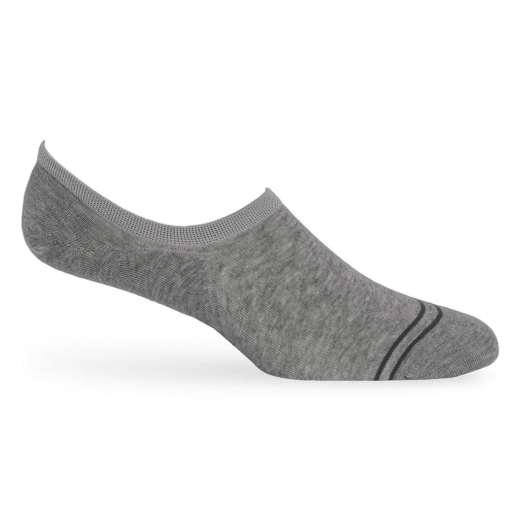 Grey Cotton No Show