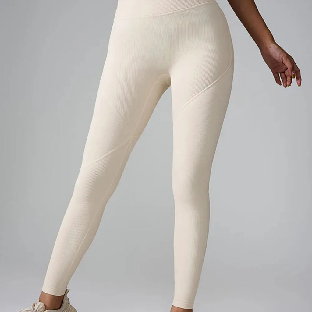 High Waist Active Leggings with Four-Way Stretch