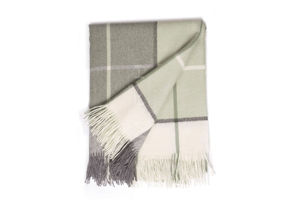 Horizon Stripe Alpaca Throw