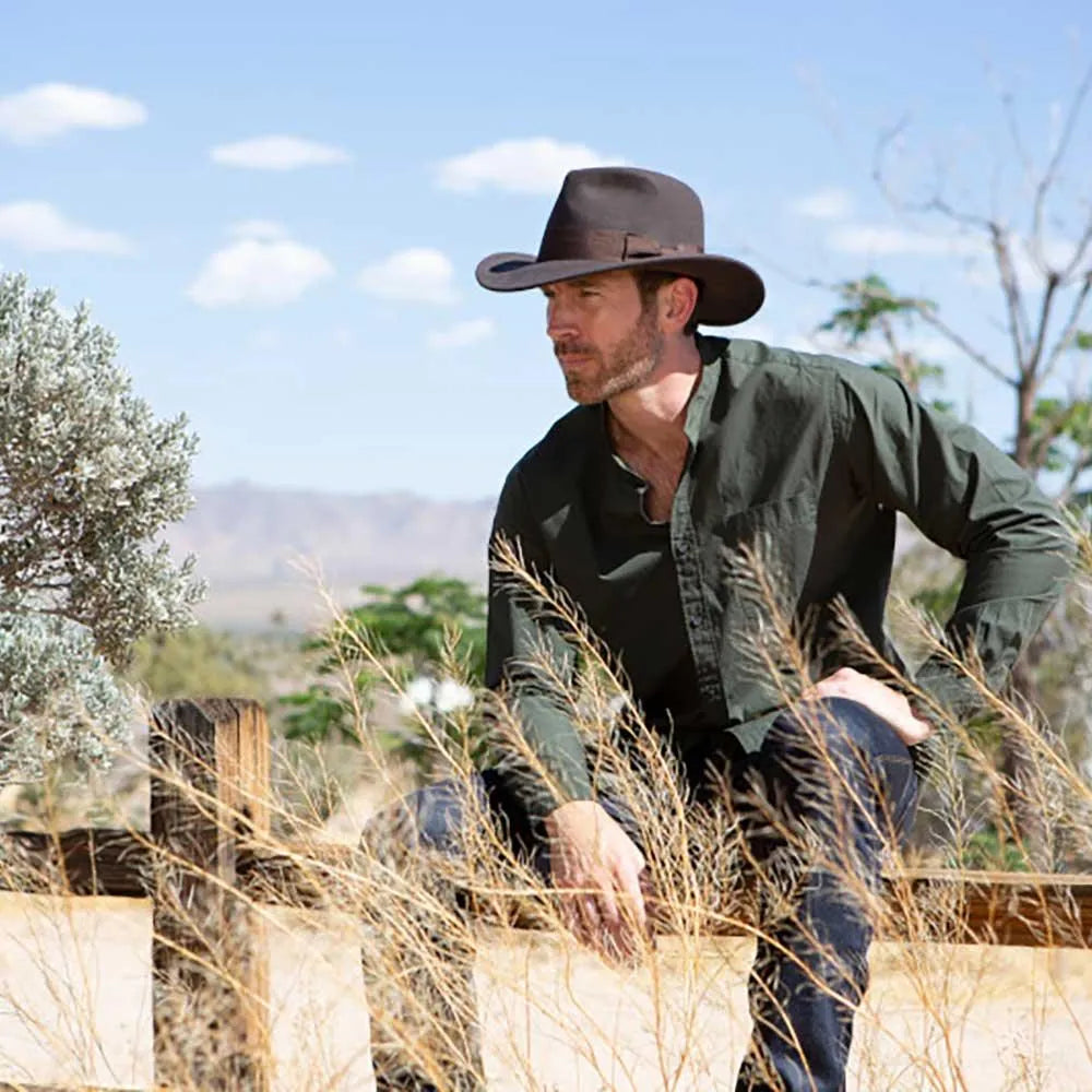 Indiana Jones™ Belloq - Crushable Soft Wool Felt Fedora Hat