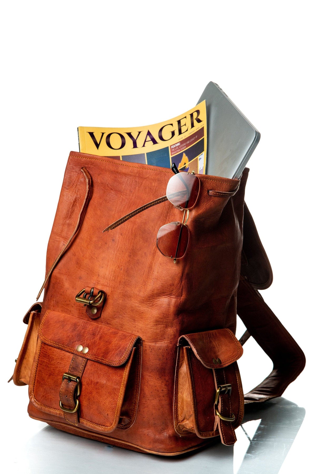 The Alvarado Tanned Backpack