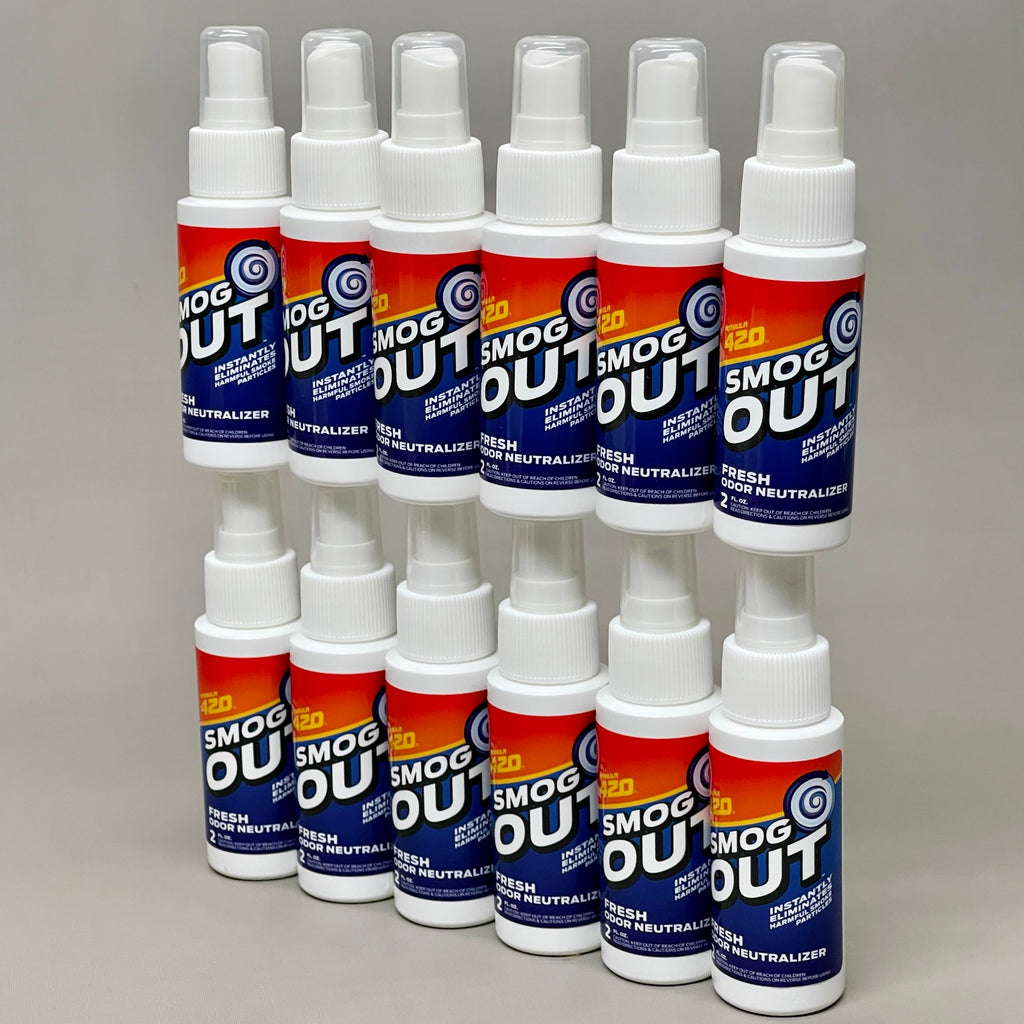 FORMULA 420 Smog-Out (12 PACK) Odor Neutralizer 2 oz (New)