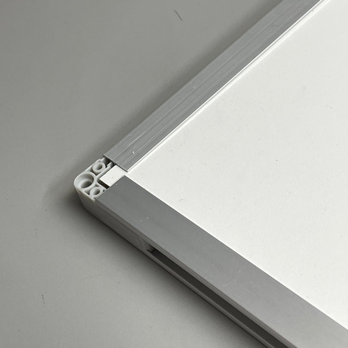 QUARTET Dry Erase Board Wall Mounted 85357N Silver/White 36x48 (new)