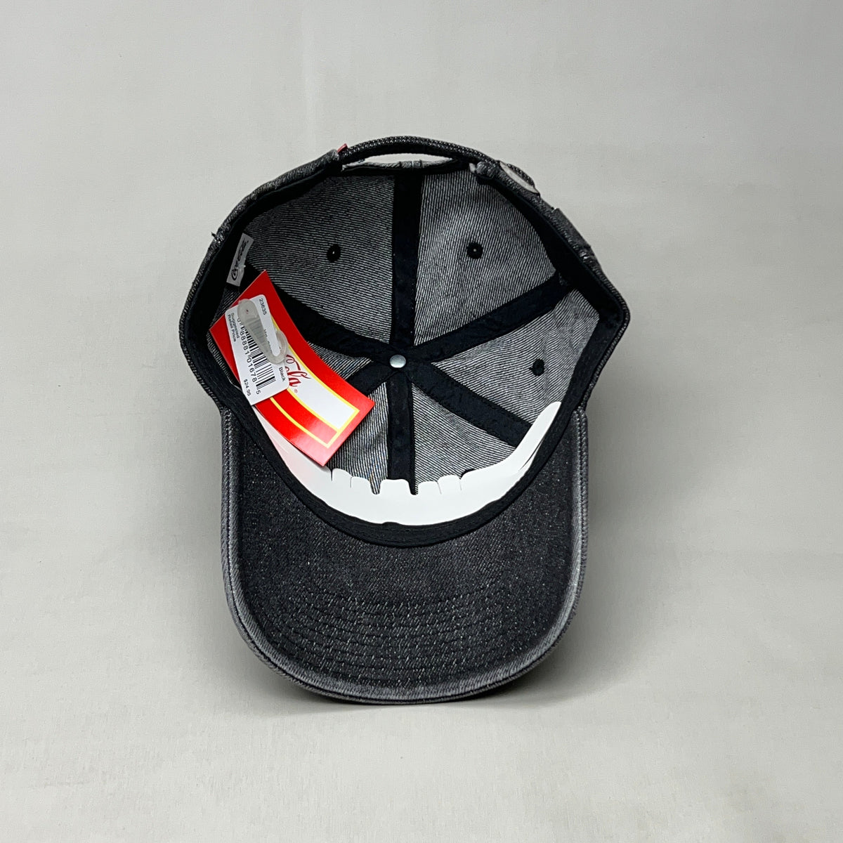 COCA-COLA Baseball Cap Strap Back Sz One Size Black 23635 (New)