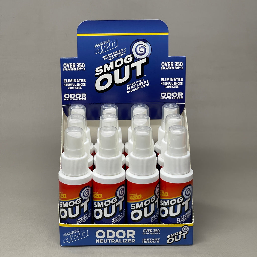 FORMULA 420 Smog-Out (12 PACK) Odor Neutralizer 2 oz (New)