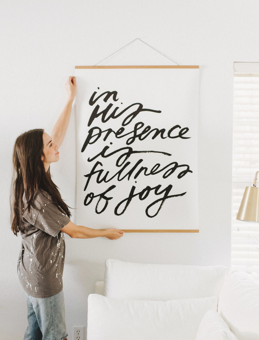 Large Poster: In His Presence
