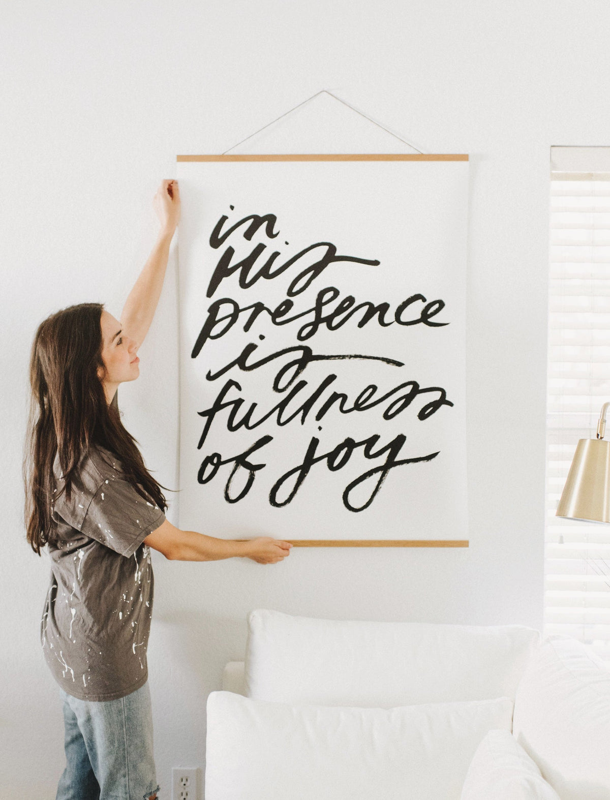 Large Poster: In His Presence