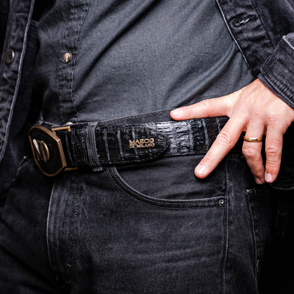 Iowa Belt Black