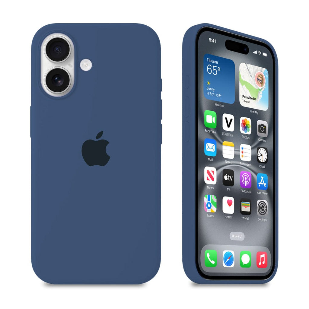 iPhone Silicone Case (Cobalt Blue)