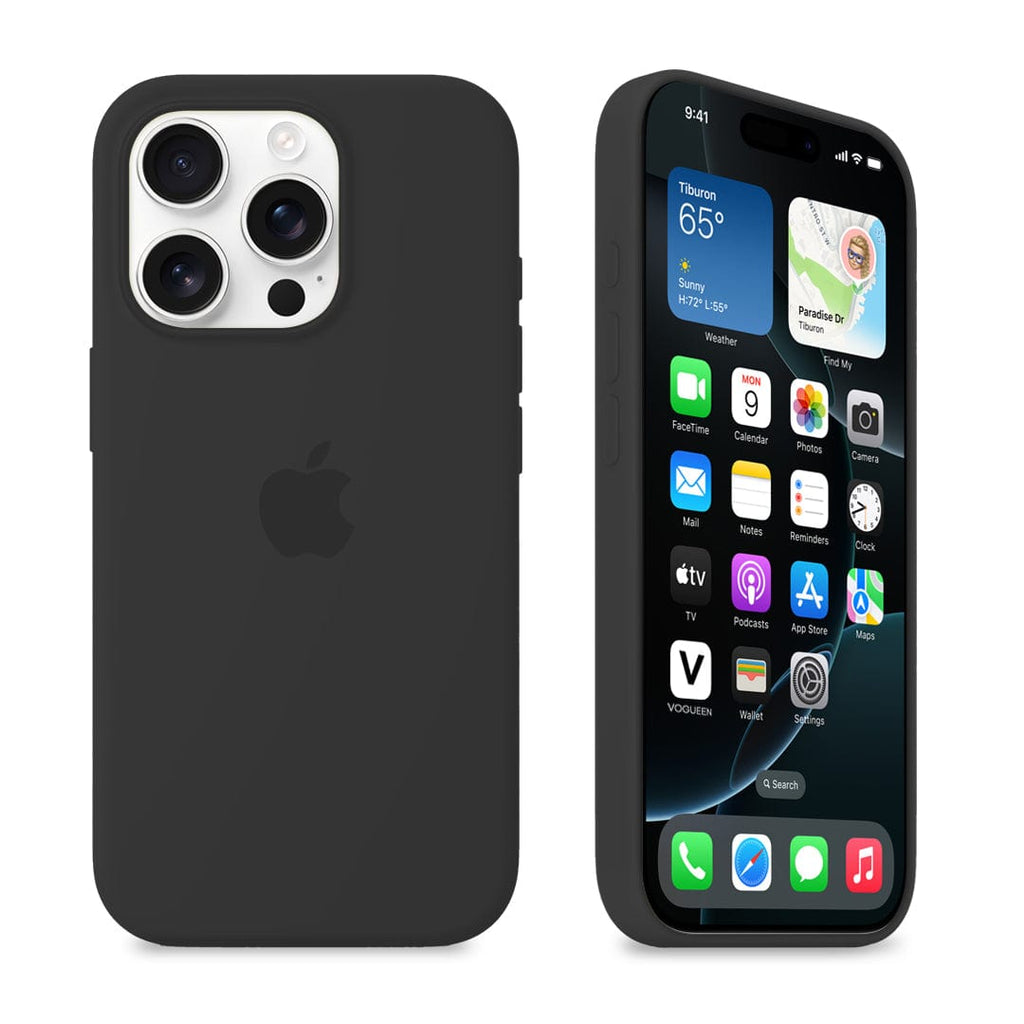iPhone Silicone Case (Black)