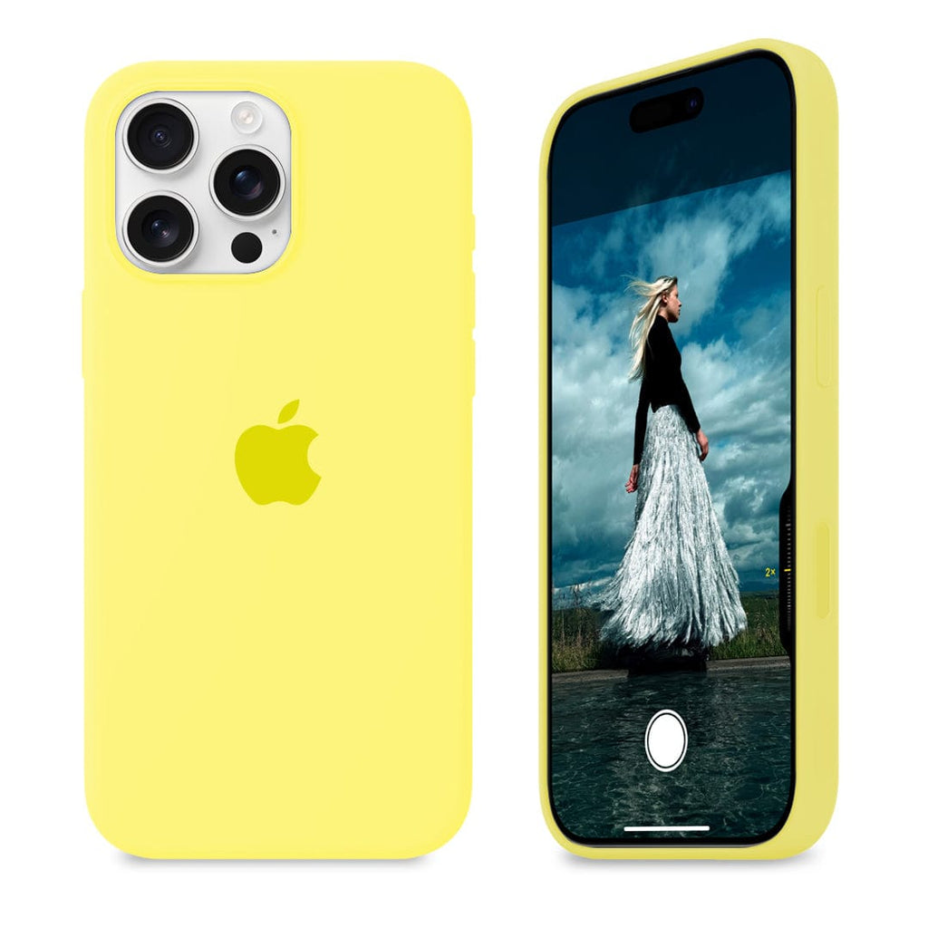 iPhone Silicone Case (Flash Yellow)