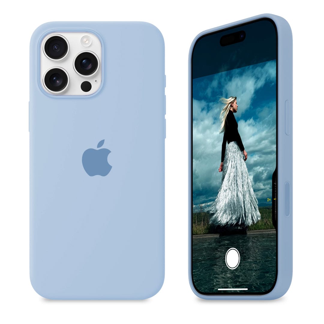 iPhone Silicone Case (Sky Blue)