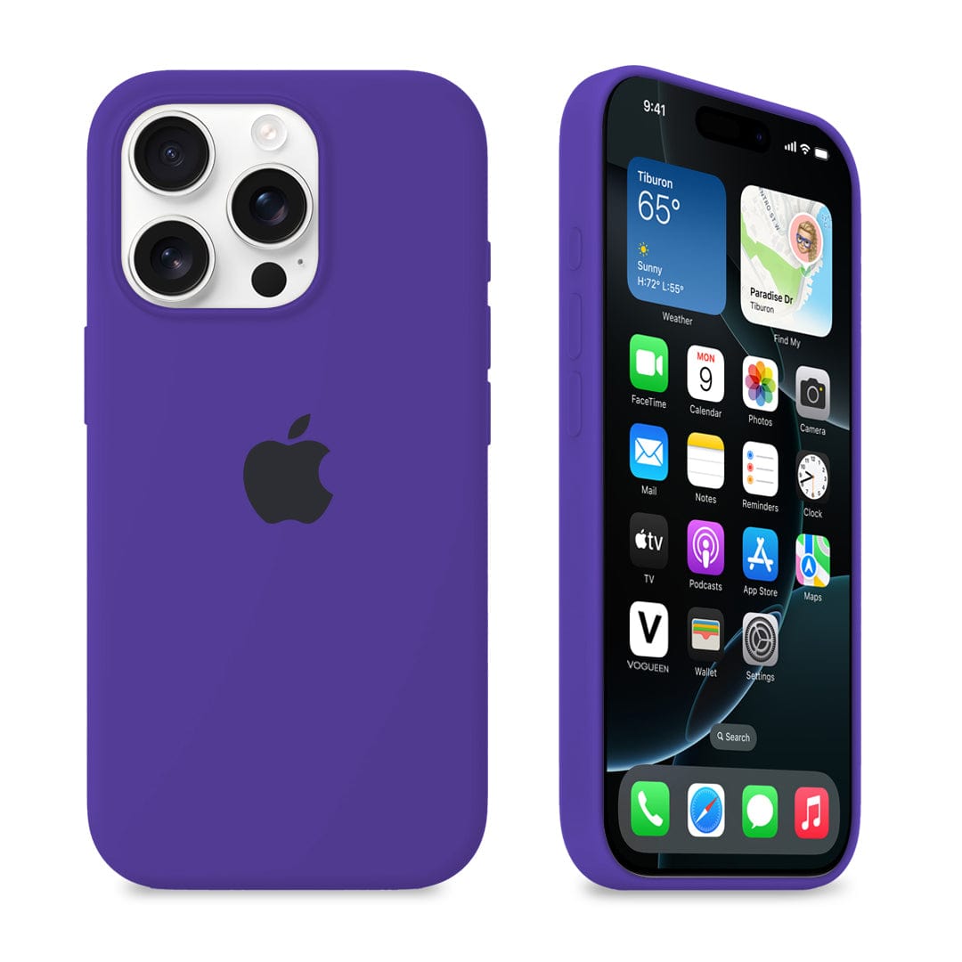 iPhone Silicone Case (Violet)