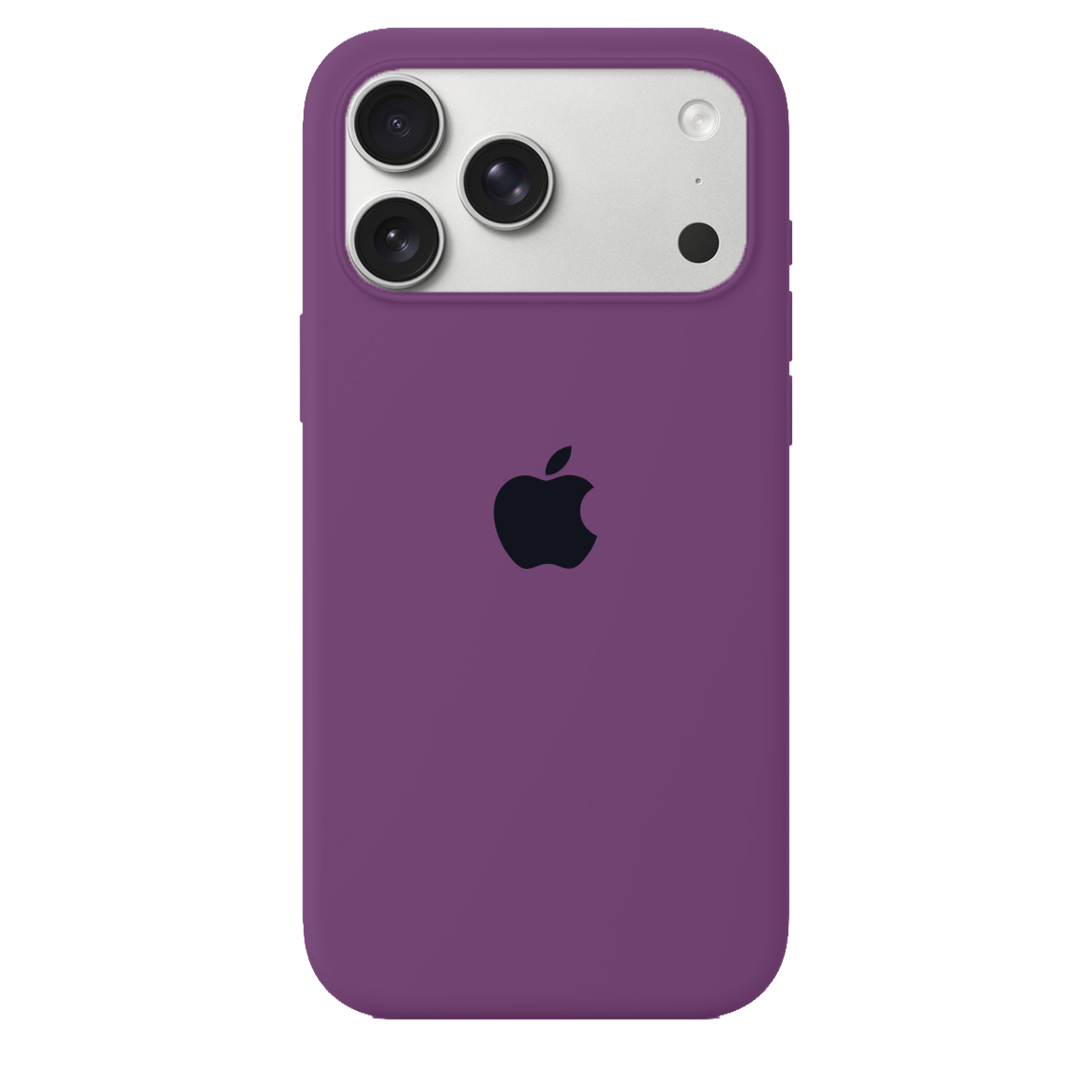 iPhone Silicone Case (Eggplant)