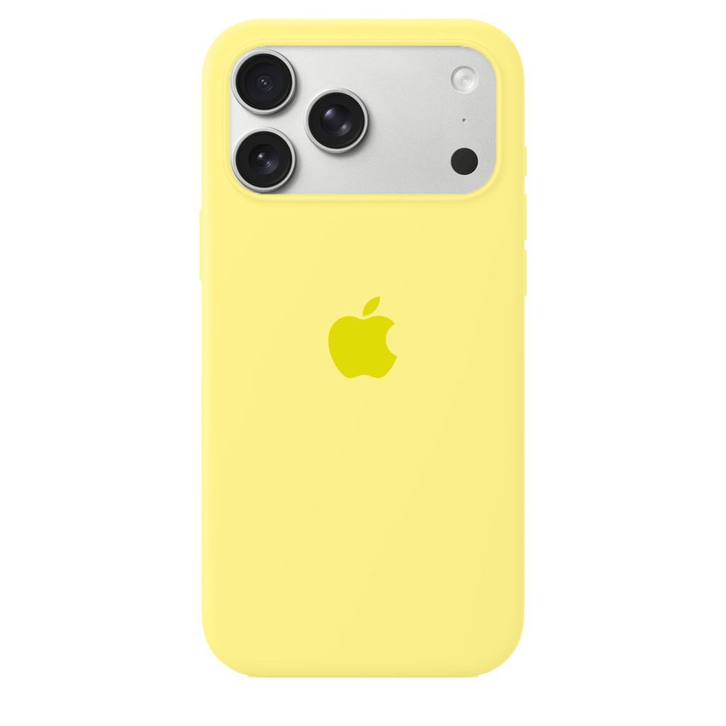 iPhone Silicone Case (Flash Yellow)