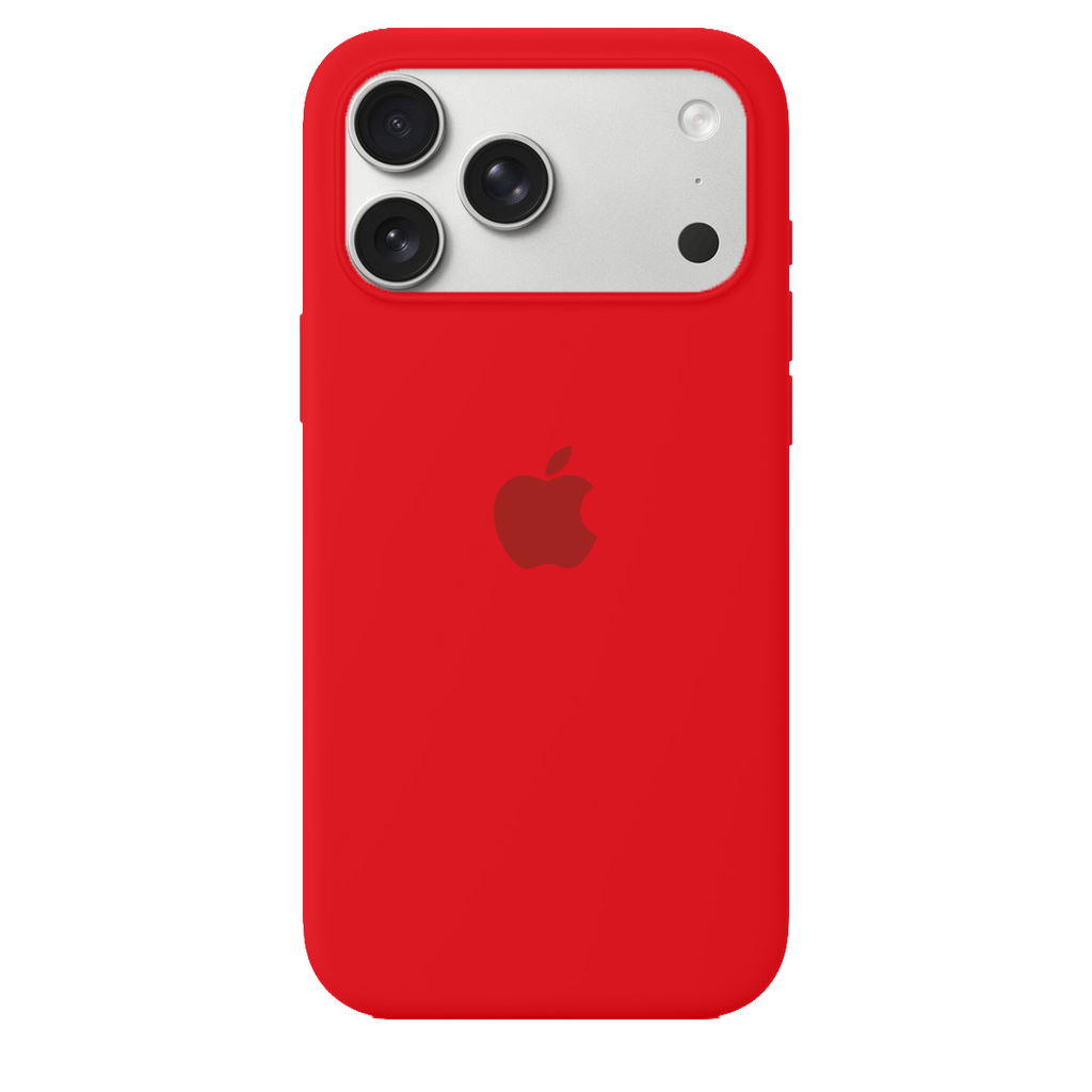 iPhone Silicone Case (Red)