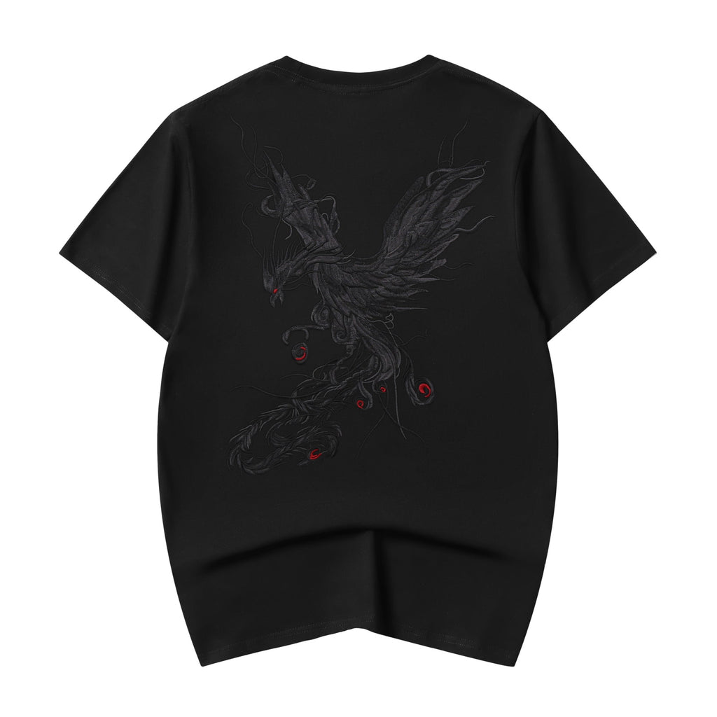 KH617 Rebirth of the Phoenix Embroidery Tee