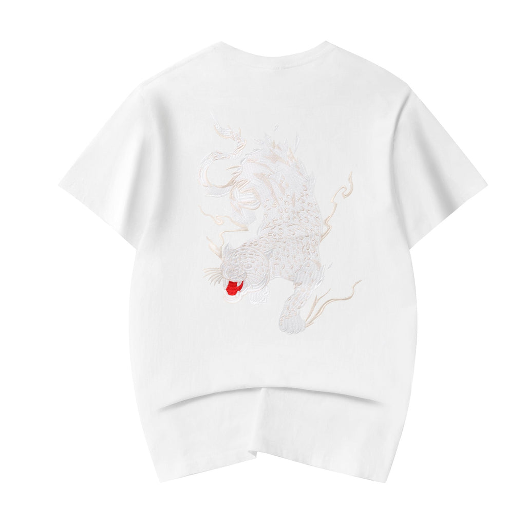 KH802 Raging Panther Embroidery Tee