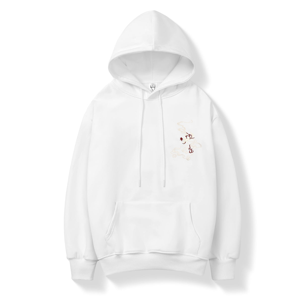 KH9011 Striking Phoenix Embroidery Hoodie