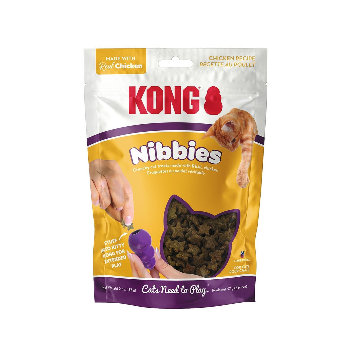 KONG Cat Nibbies, 2 oz