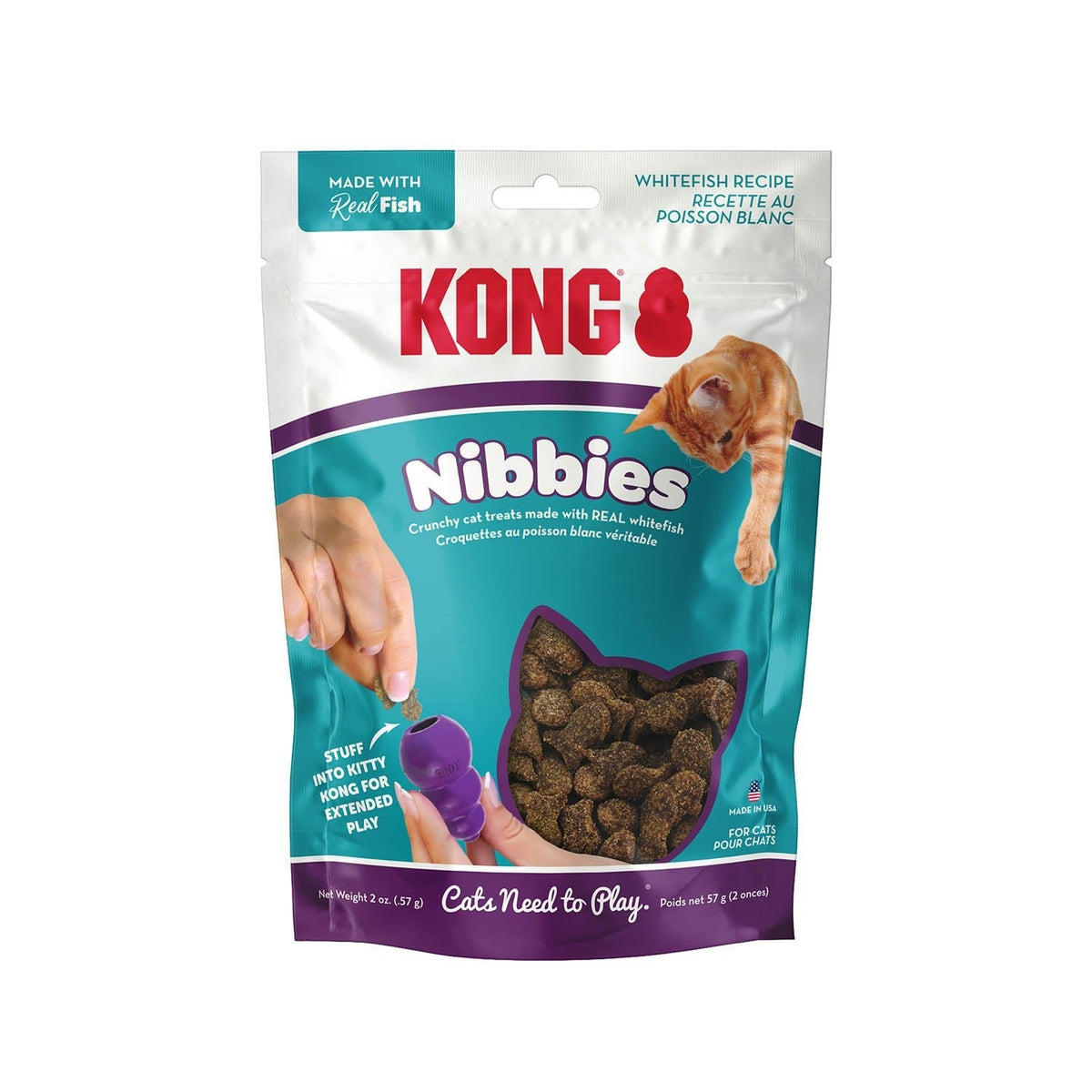 KONG Cat Nibbies, 2 oz