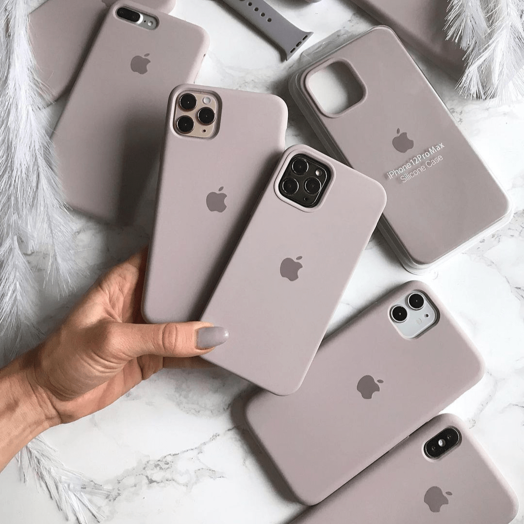 iPhone Silicone Case (Lavender)