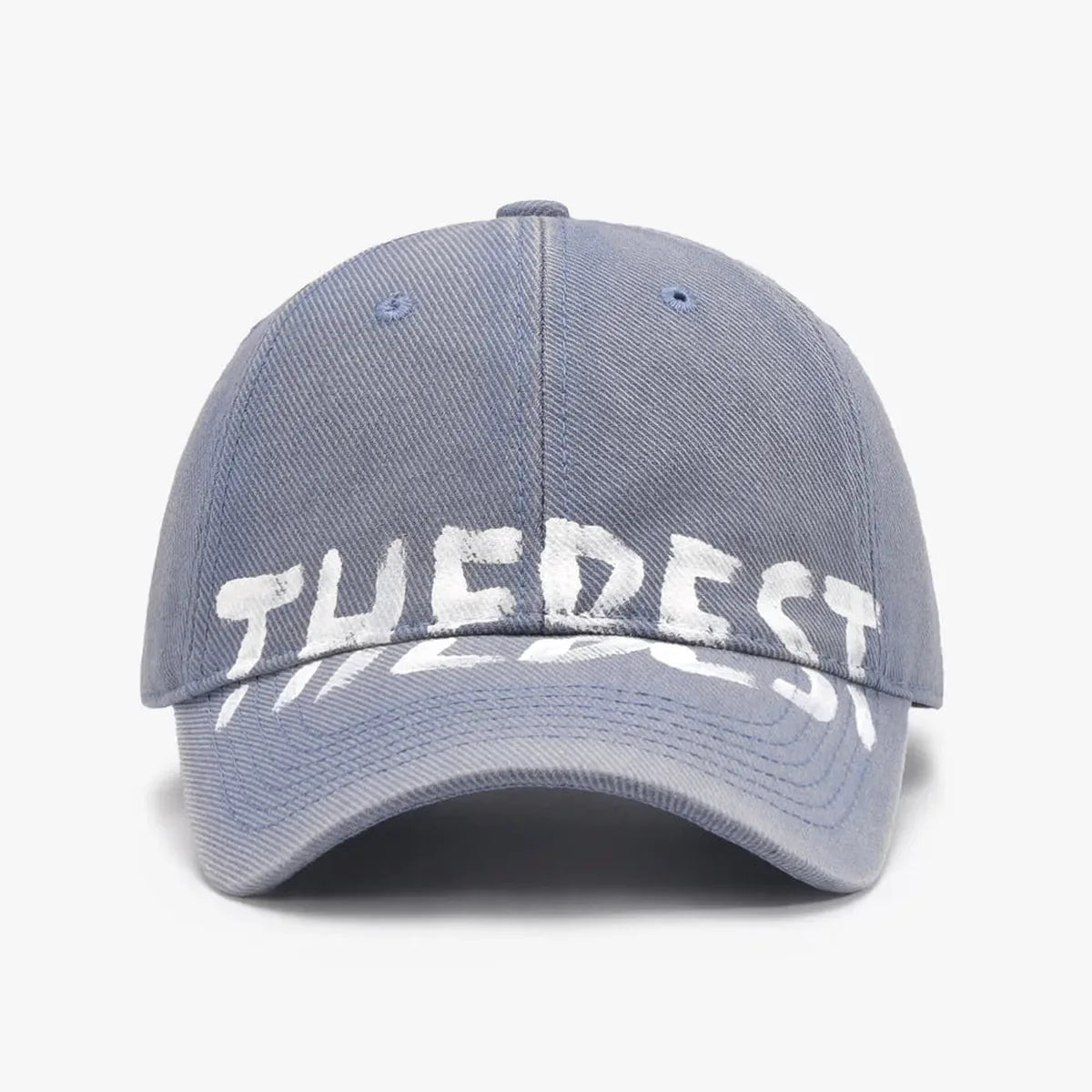 Letter Print Adjustable Cotton Baseball Cap