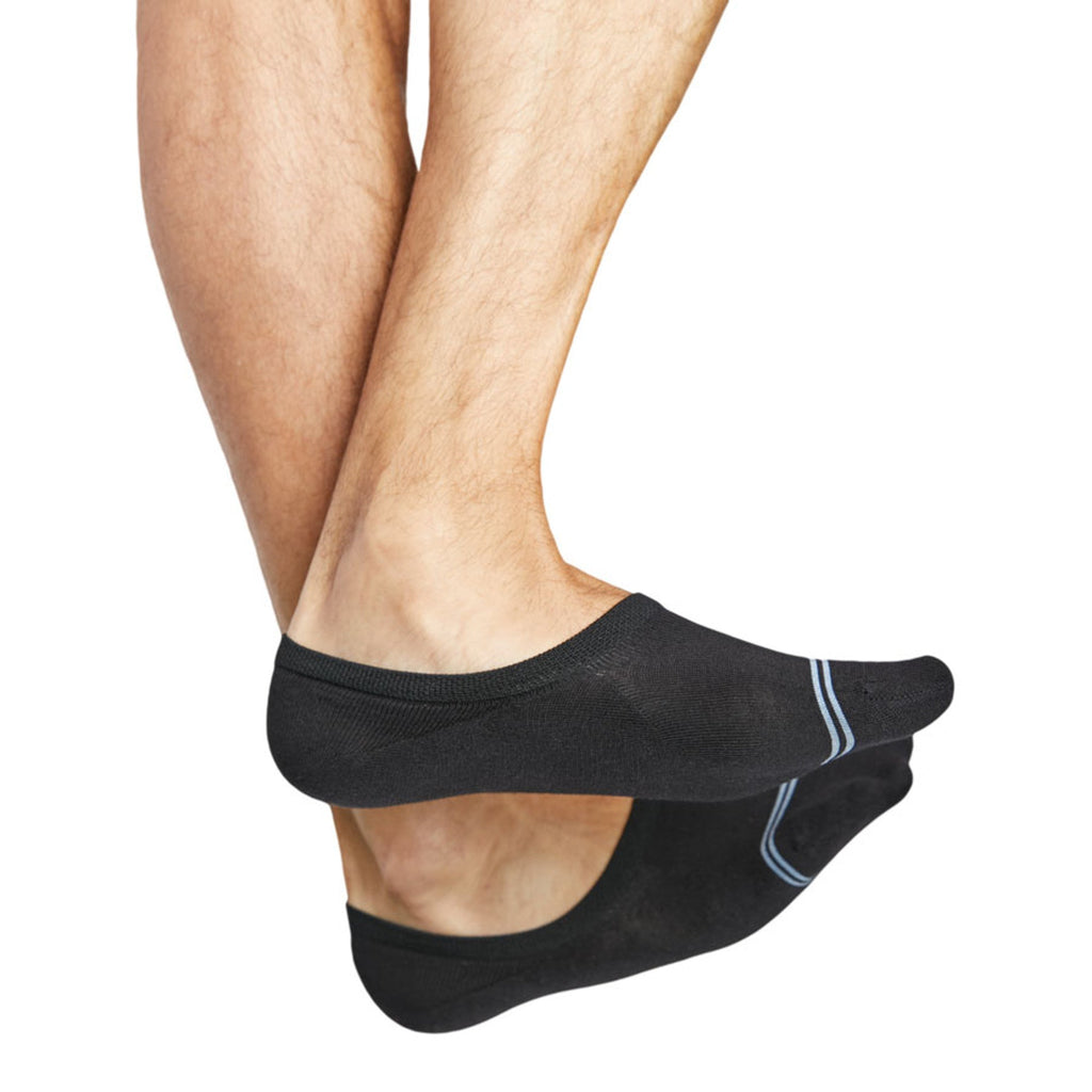 Luna Black No Show Socks - 6-Pack