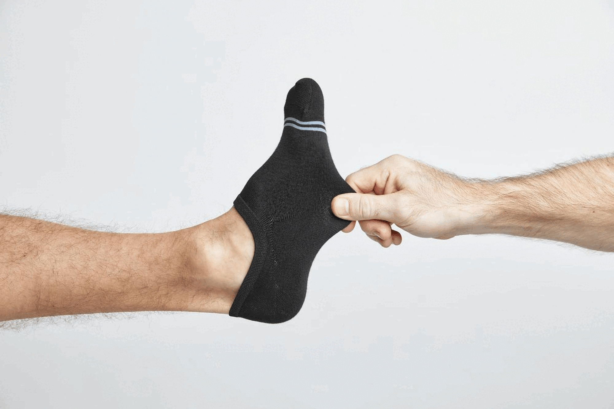 Luna Black No Show Socks