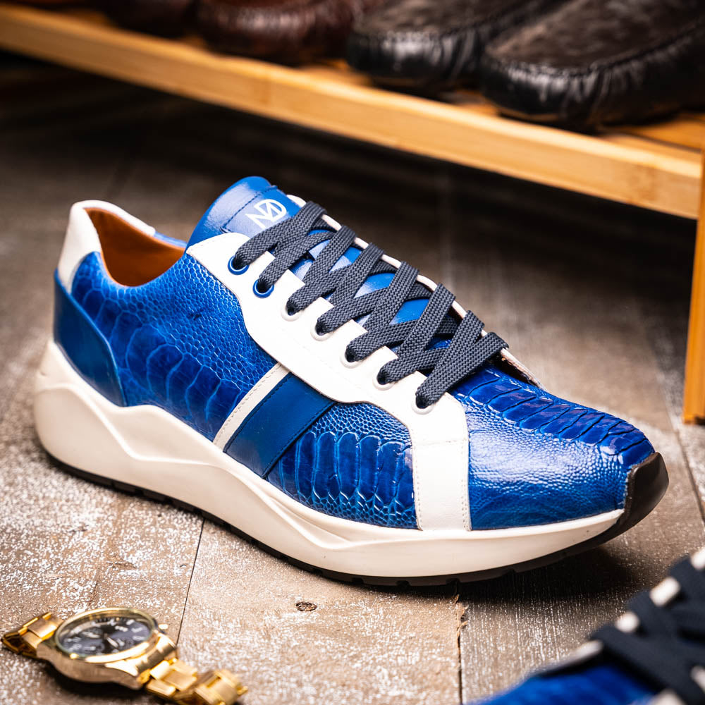 Lyon Blue / White