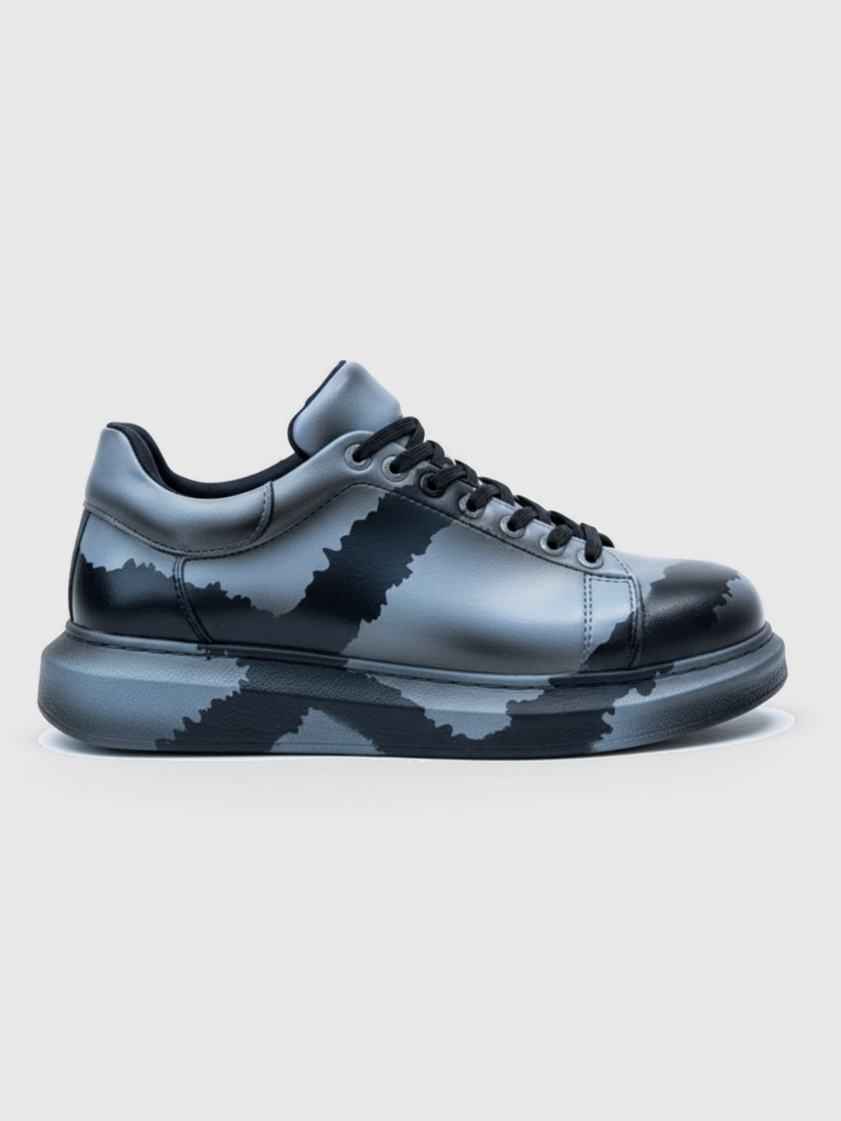 Men's Lisbon Grey & Black