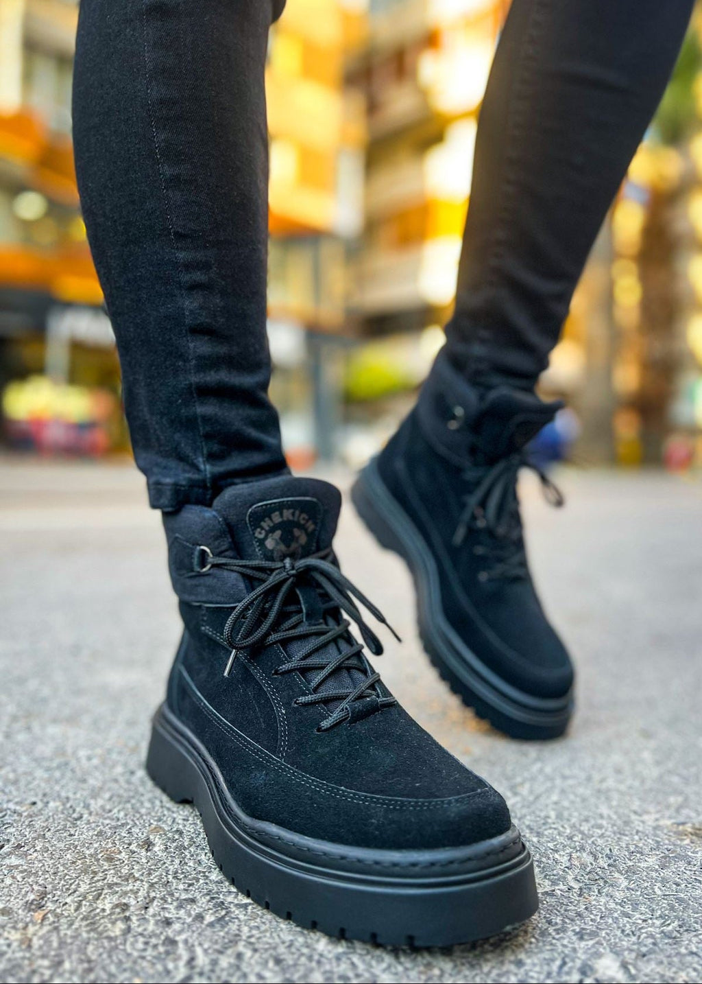 Men's Monaco All Black Boots
