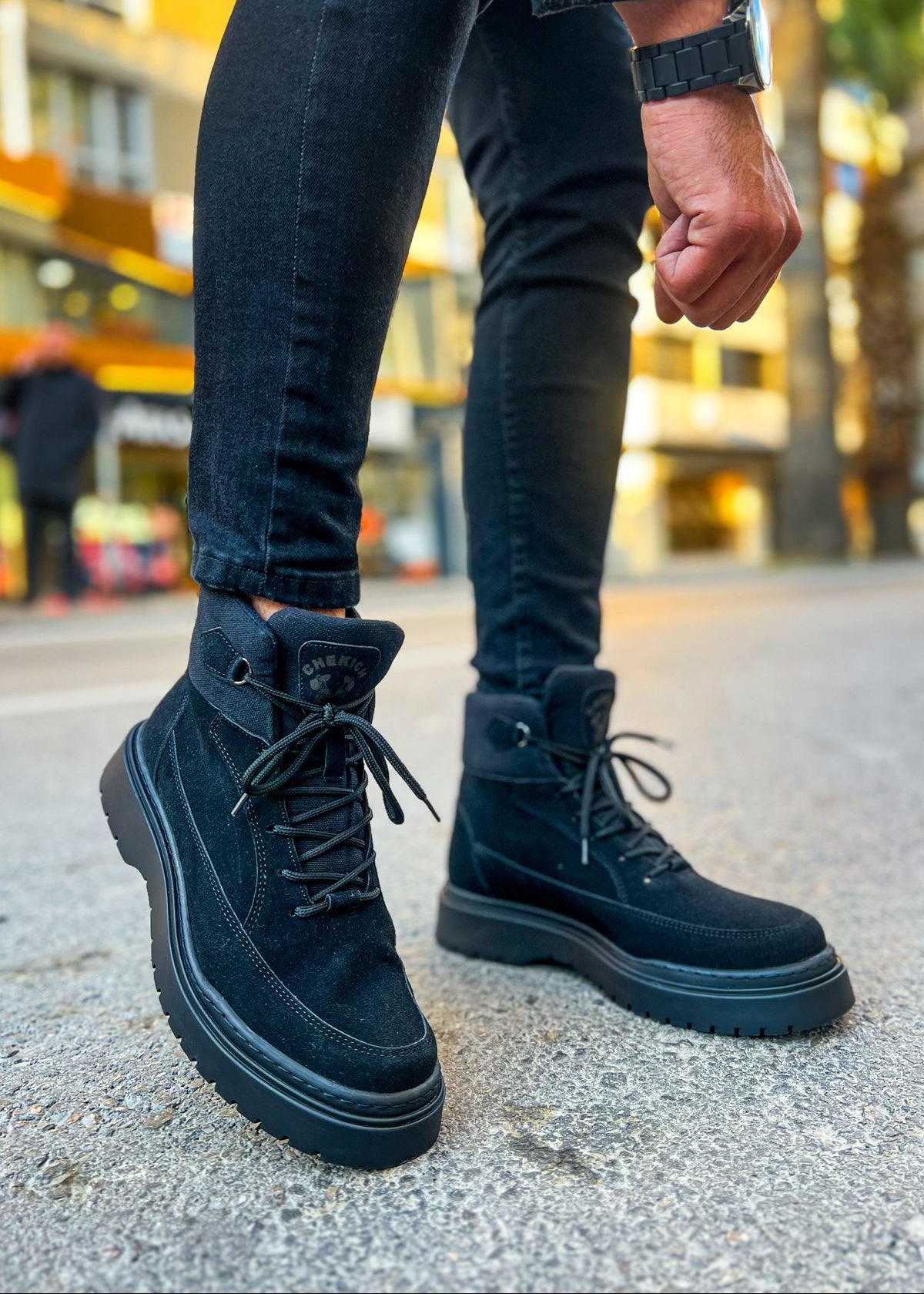 Men's Monaco All Black Boots
