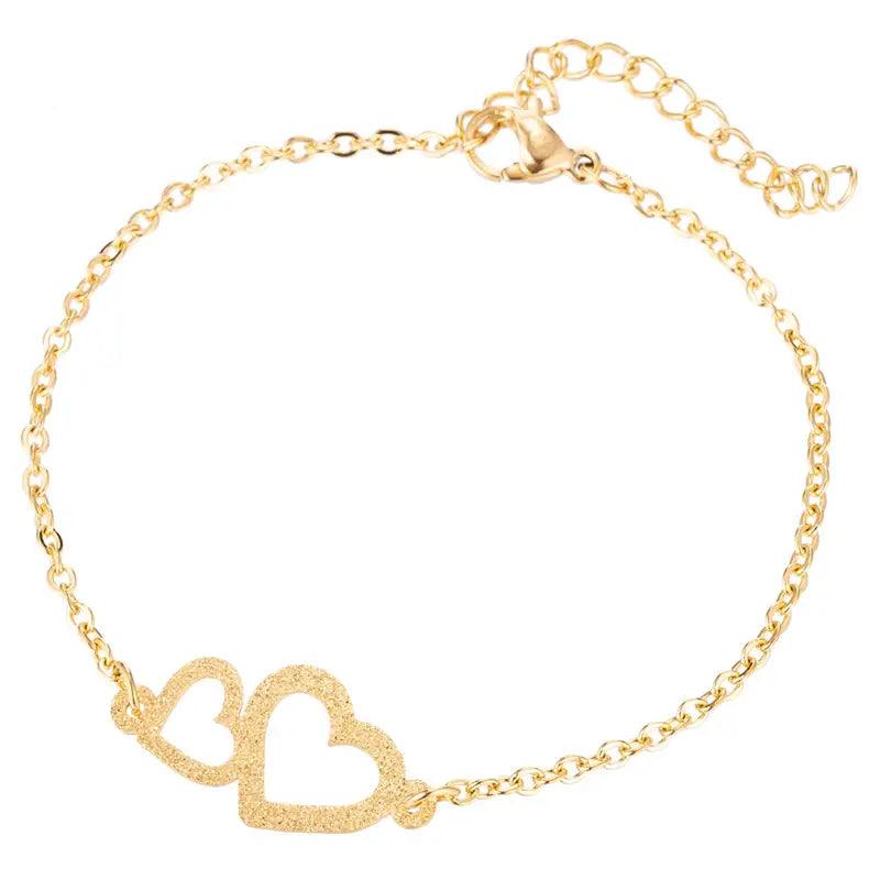 New Modern Elegant Stainless Steel Luxury Bracelet For Women Lovely Animal Butterfly Elephant Strand Bracelets Bangles Jewelry Accessories