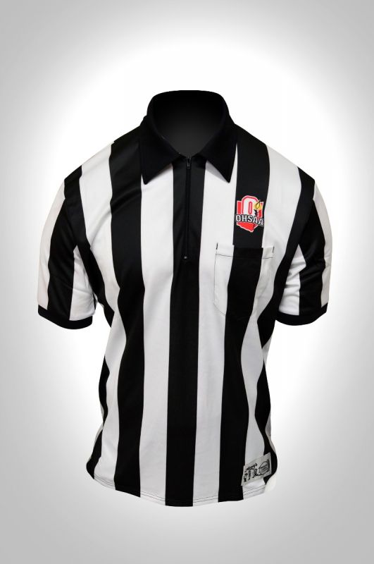 Ohio High School Athletic Assoc [OHSAA] Sublimated 2.25" Short Sleeve Ultra Tech Football Shirt