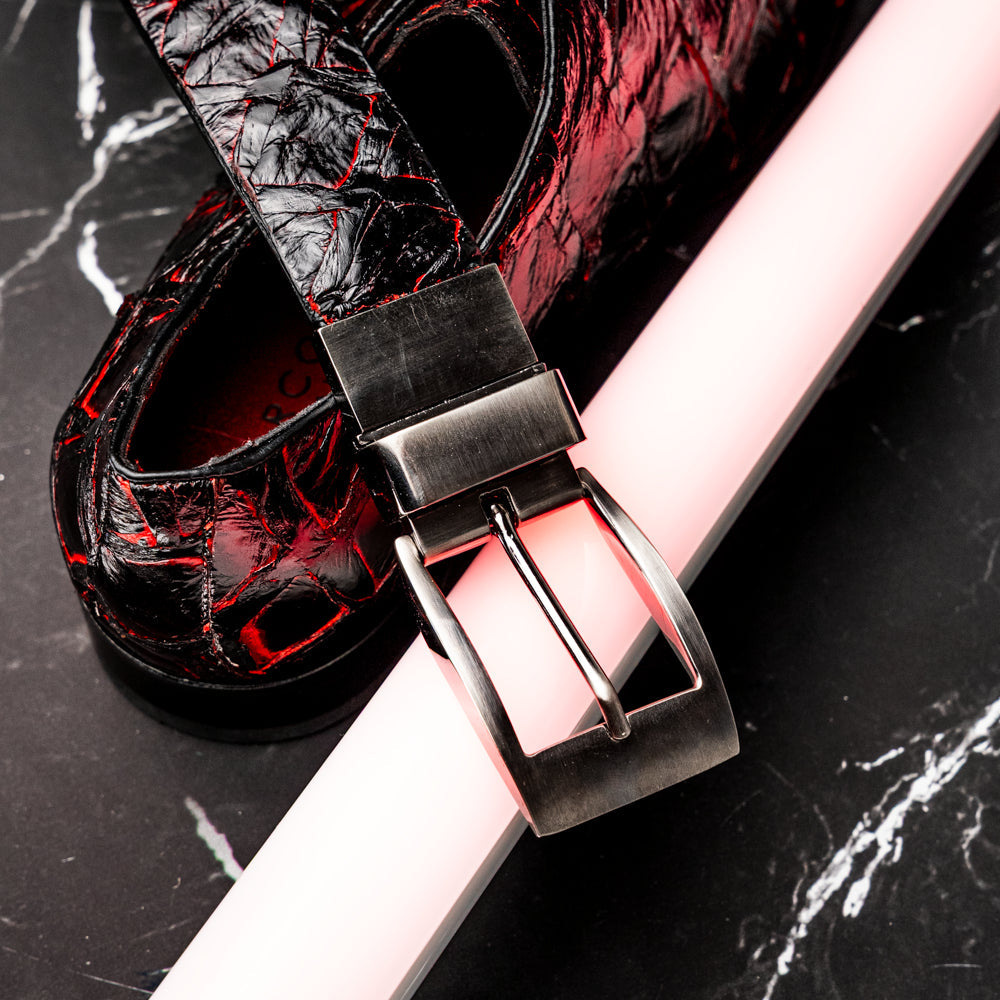 Olivieri Belt Blackcherry