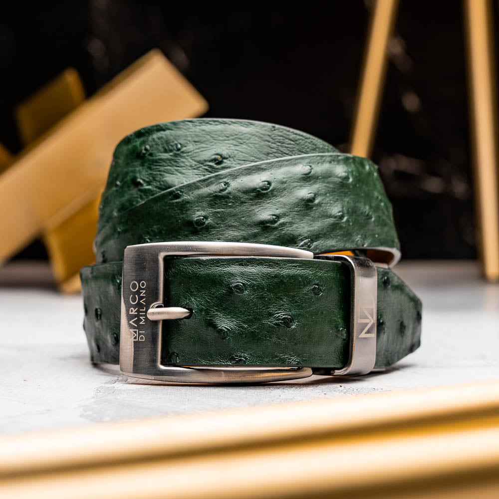 Domenico Belt Forest Green