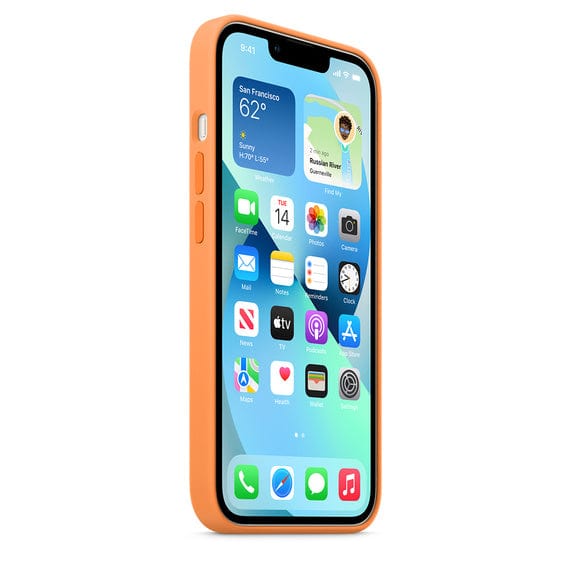 iPhone Silicone Case (Marigold)