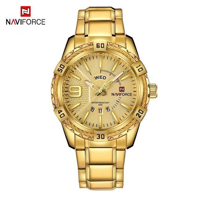 Men's  Luxury Stainless steal Waterproof Watch With Day And Date Display Unique Design Perfect Gift In Modern Metal Men  Wrist Watch Design