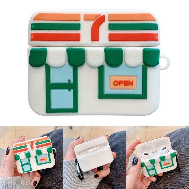 Cartoon Cute Convenience Store Airpods Pro Case