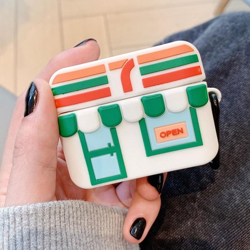 Cartoon Cute Convenience Store Airpods Pro Case