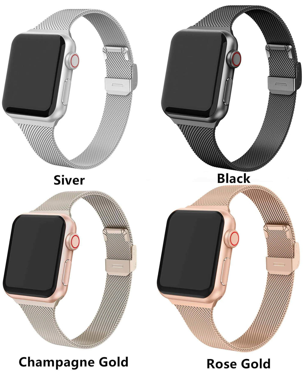 Milanese Strap Apple Watch Bands