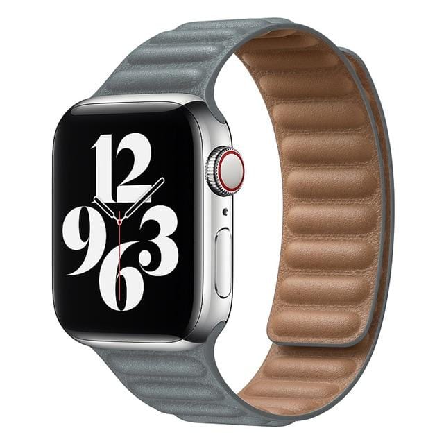Leather Link Apple Watch Bands
