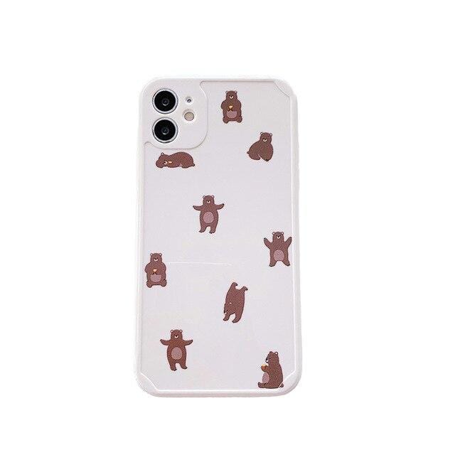Cute Cartoon Animals iPhone Case